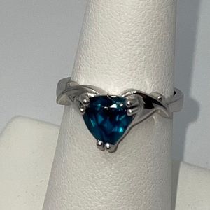 London Blue Topaz Ring. Sz. 7